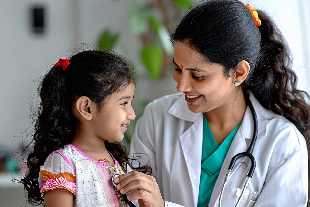 Pediatric consultation at Nihara
